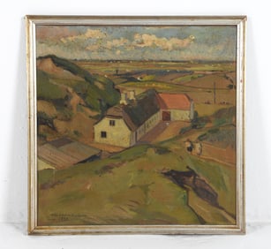 SCANDINAVIAN LANDSCAPE O/C 1933