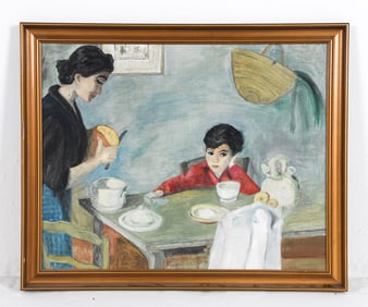 SCANDINAVIAN MID-CENTURY O/C