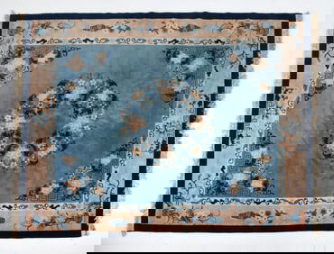 CHINESE PEKING WOOL RUG