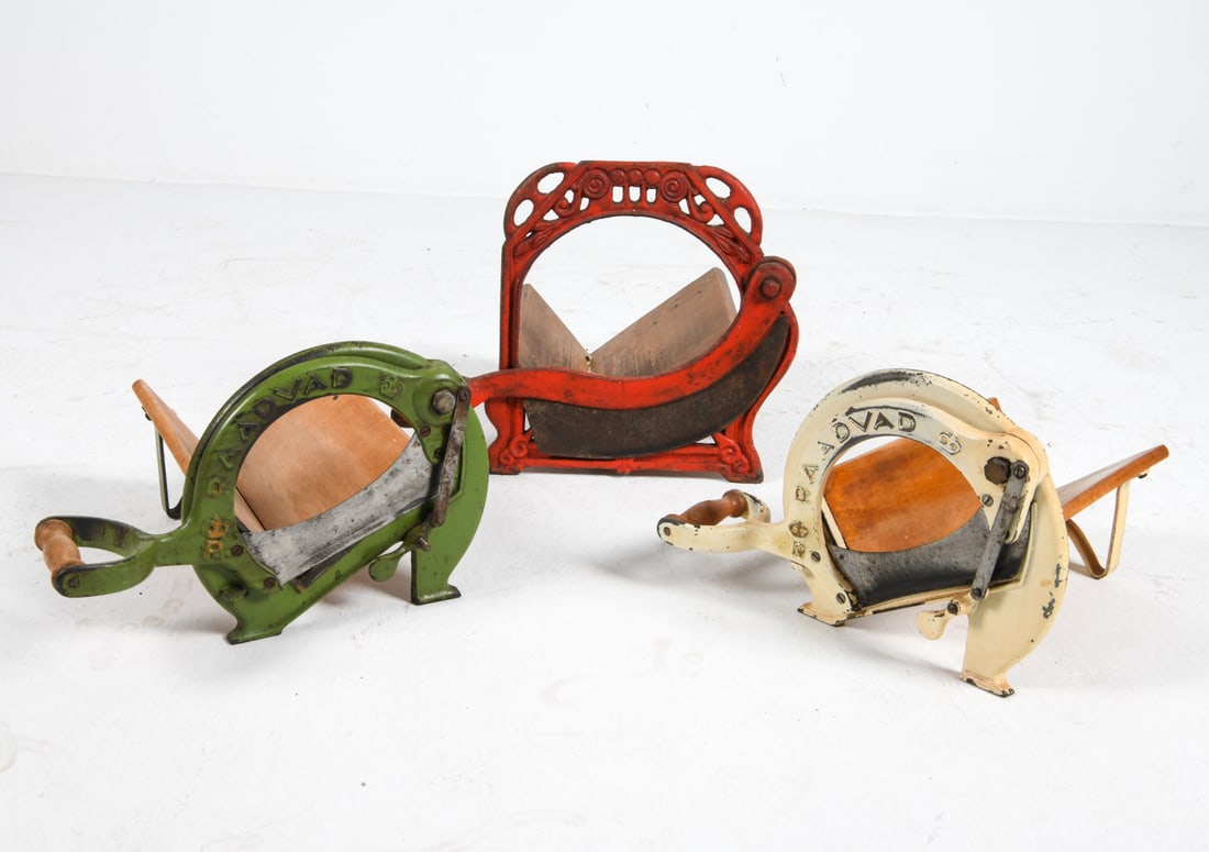 (3) RAADVAD DANISH BREAD SLICERS C. 1960S (1 of 8)