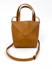 LOEWE PUZZLE FOLD TOTE CALFSKIN MINI BAG