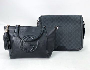 GUCCI MESSENGER & HANDBAG GROUPING
