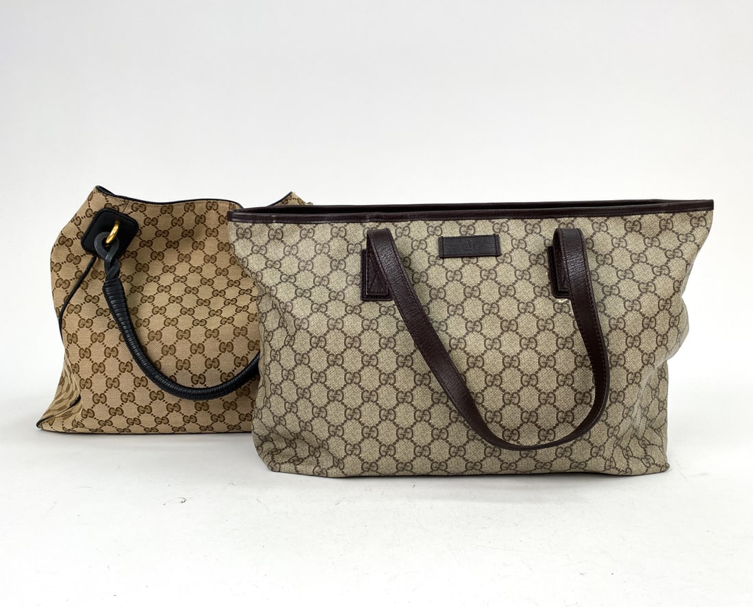 GUCCI LARGE TOTE CANVAS BAG GROUPING (1 of 20)