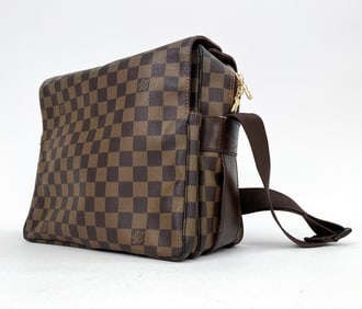 LOUIS VUITTON NAVIGLIO DAMIER EBENE SHOULDER BAG