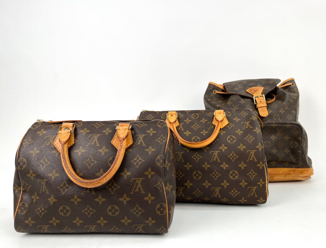 LOUIS VUITTON HANDBAG & BACKPACK GROUPING (1 of 19)