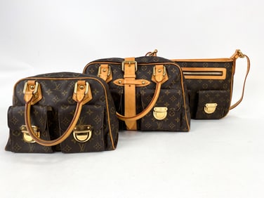 LOUIS VUITTON SHOULDER & HANDBAG GROUPING