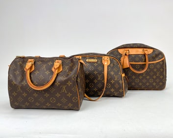 LOUIS VUITTON MONOGRAM HANDBAG GROUPING
