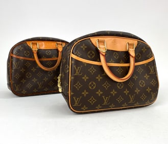 LOUIS VUITTON MONOGRAM TROUVILLE BAG GROUPING