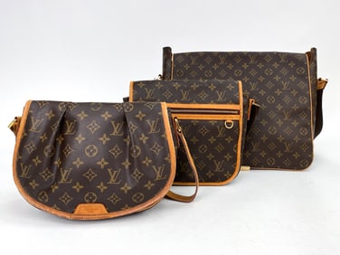 LOUIS VUITTON CROSSBODY MESSENGER BAG GROUPING