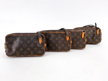 LOUIS VUITTON MARLY BANDOULIERE BAG GROUPING