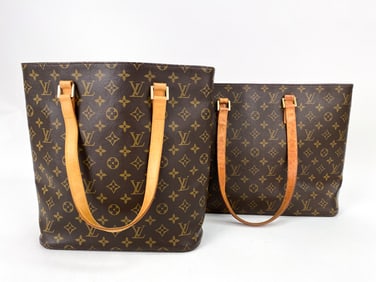 LOUIS VUITTON MONOGRAM TOTE BAG GROUPING