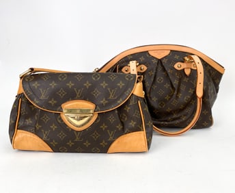 LOUIS VUITTON MONOGRAM HANDBAG GROUP FOR REPAIR