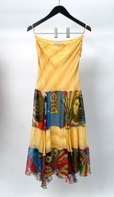 CHRISTIAN DIOR BY JOHN GALLIANO RASTA MANIA DRESS
