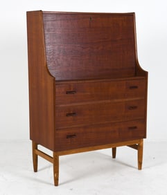 POUL VOLTHER DANISH TEAK SECRETARY CHEST C. 1960S