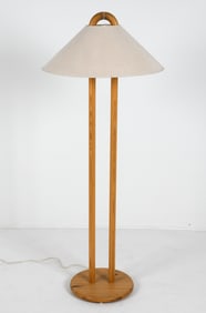 LYS DANISH PINE FLOOR LAMP C. 1970S