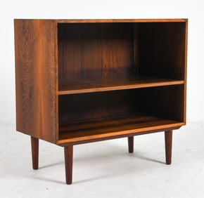 ATTR. HJORNEBO DANISH ROSEWOOD BOOKCASE 1960S
