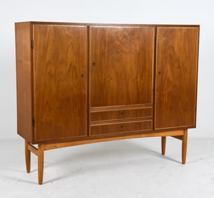 CENTRAL MOBELER DANISH TEAK HIGHBOARD C. 1960S