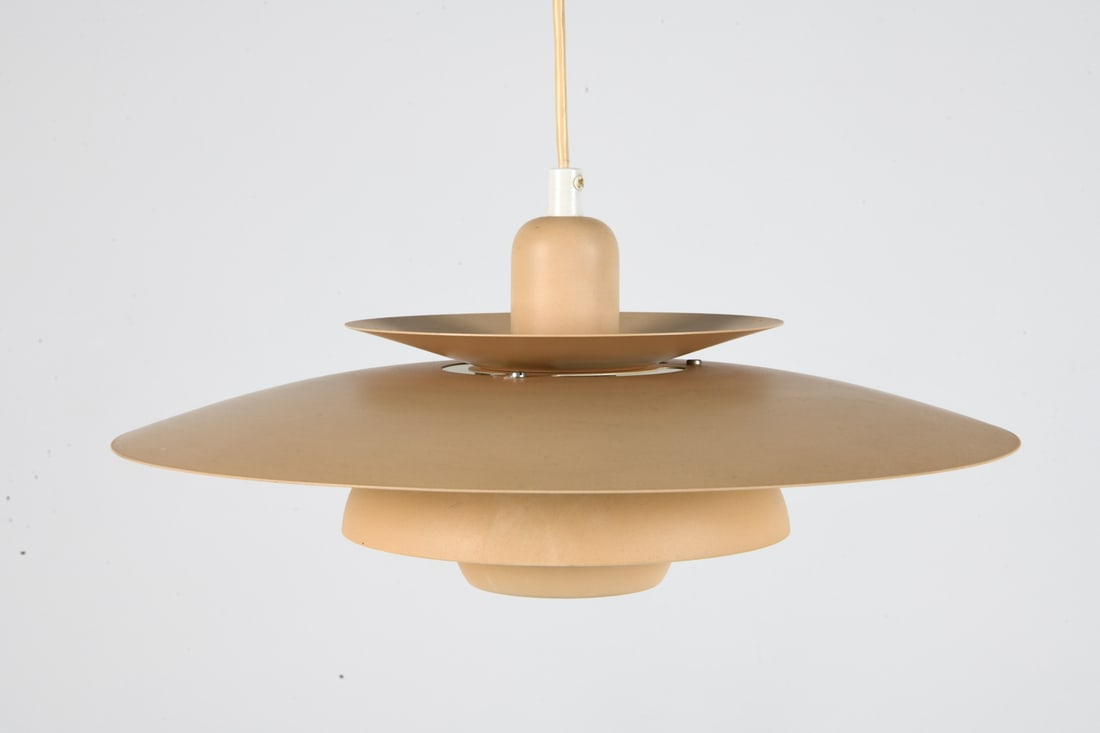 LYSKAER MODEL 4756 DANISH PENDANT LIGHT C. 1970S (1 of 6)