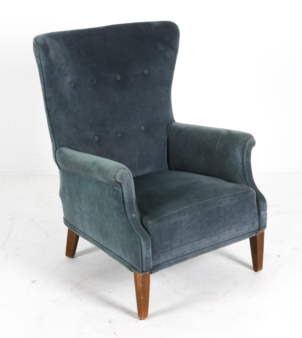 STYLE OF HVIDT & MOLGAARD-NIELSEN WINGBACK CHAIR (1 of 10)