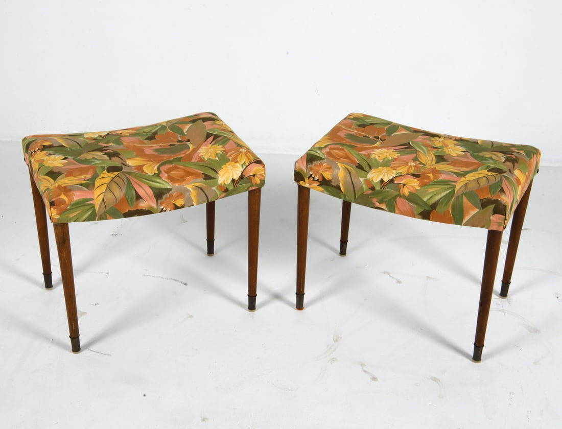 STYLE OF ROBERT RASMUSSEN BEECH STOOLS C. 1950S (1 of 14)