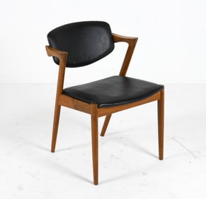 KAI KRISTIANSEN MODEL 42 TEAK ARMCHAIR C. 1960S