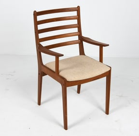 KS MOBLER STYLE DANISH TEAK DINING CHAIR 1970S