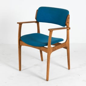 ERIK BUCH MODEL 50 DANISH TEAK ARMCHAIR C. 1970S