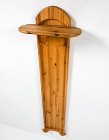 MID-CENTURY SWEDISH PINE COAT RACK C. 1970S