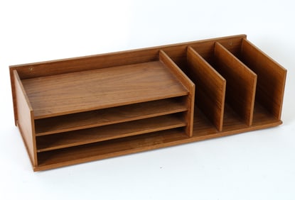 DANISH TEAK DESK ORGANIZER