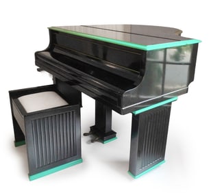 MONINGTON & WESTON ART DECO BABY GRAND PIANO