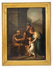 18TH CENTURY NORTHERN ITALIAN SCHOOL PAINTING O/C