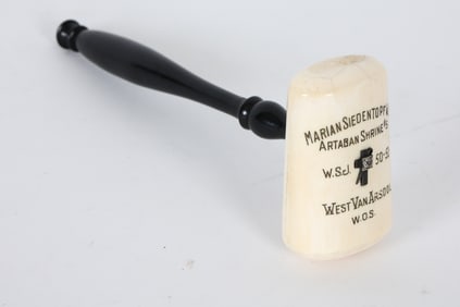 ANTIQUE MASONIC GAVEL