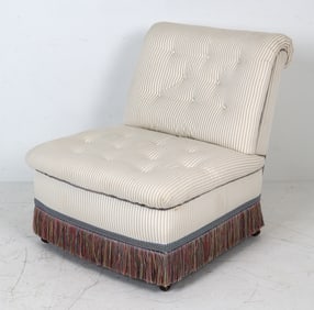 VINTAGE SLIPPER LOUNGE CHAIR