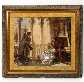 CARL L. F. BECKER (1820-1900) ANTIQUE PRINT