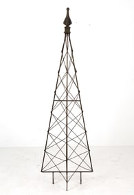 ARCHITECTURAL IRON GARDEN TRELLIS