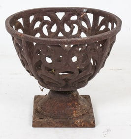 OUTDOOR CAST IRON PLANTER