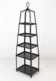 CONTEMPORARY METAL ETAGERE