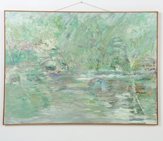 1960'S O/C ABSTRACT PAINTING