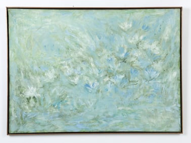 1960'S O/C ABSTRACT PAINTING