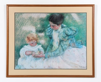 AFTER MARY CASSATT PASTEL