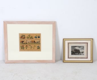 GROUPING INCL. ANTIQUE PRINTS