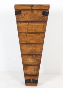 ANTIQUE PINE INSTRUMENT CASE