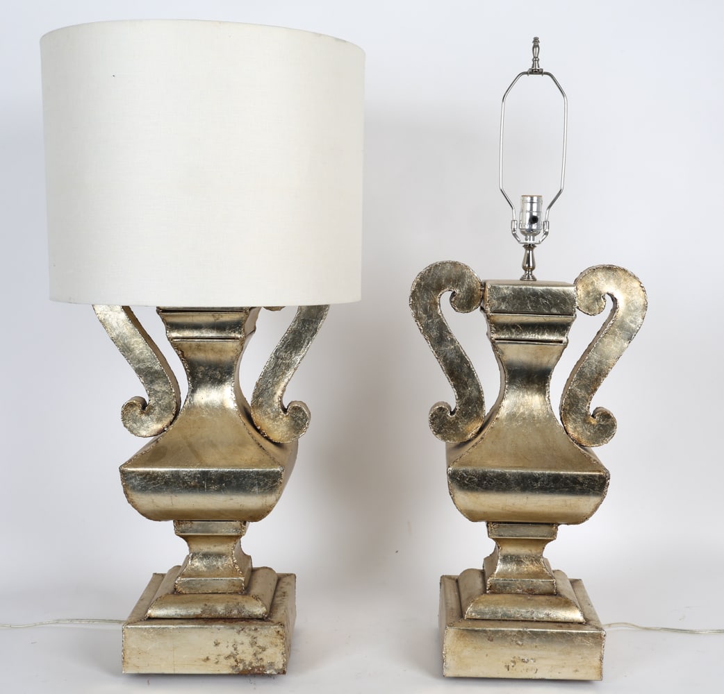 PAIR OF NEOCLASSICAL STYLE URN LAMPS (1 of 11)