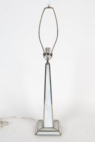 MEXICAN LEADED GLASS TABLE LAMP