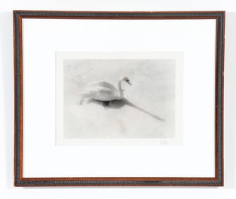 ANDREW FINE SWAN PRINT