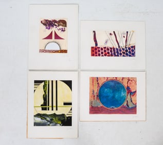 JOAN MILLER (20TH C.) ABSTRACT PRINT GROUPING