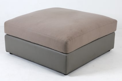 Dimensions: H 19" x W 40" x D 40" Condition: Showing signs of wear including light soiling spots to