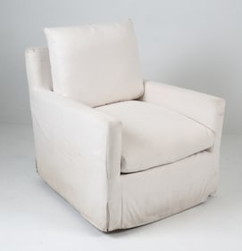 Dimensions: H 34" x W 29" x D 34" S.H. 17" Condition: Showing signs of wear including some soiling