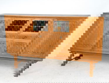 HENNING KJAERNULF DANISH OAK SIDEBOARD C. 1970S