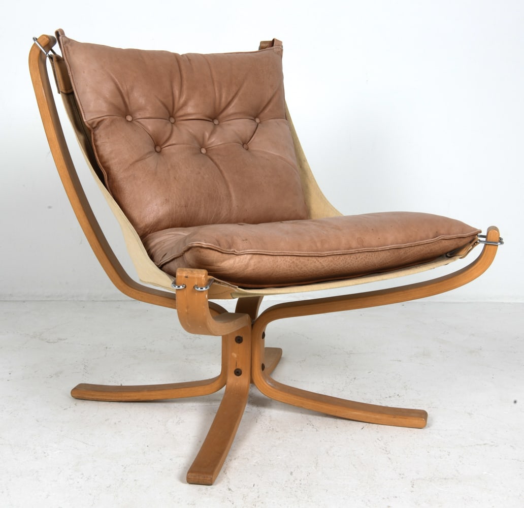 SIGURD RESSELL "FALCON" LOUNGE CHAIR C. 1970S (1 of 15)